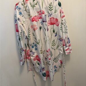 Floral Long Sleeve Blouse